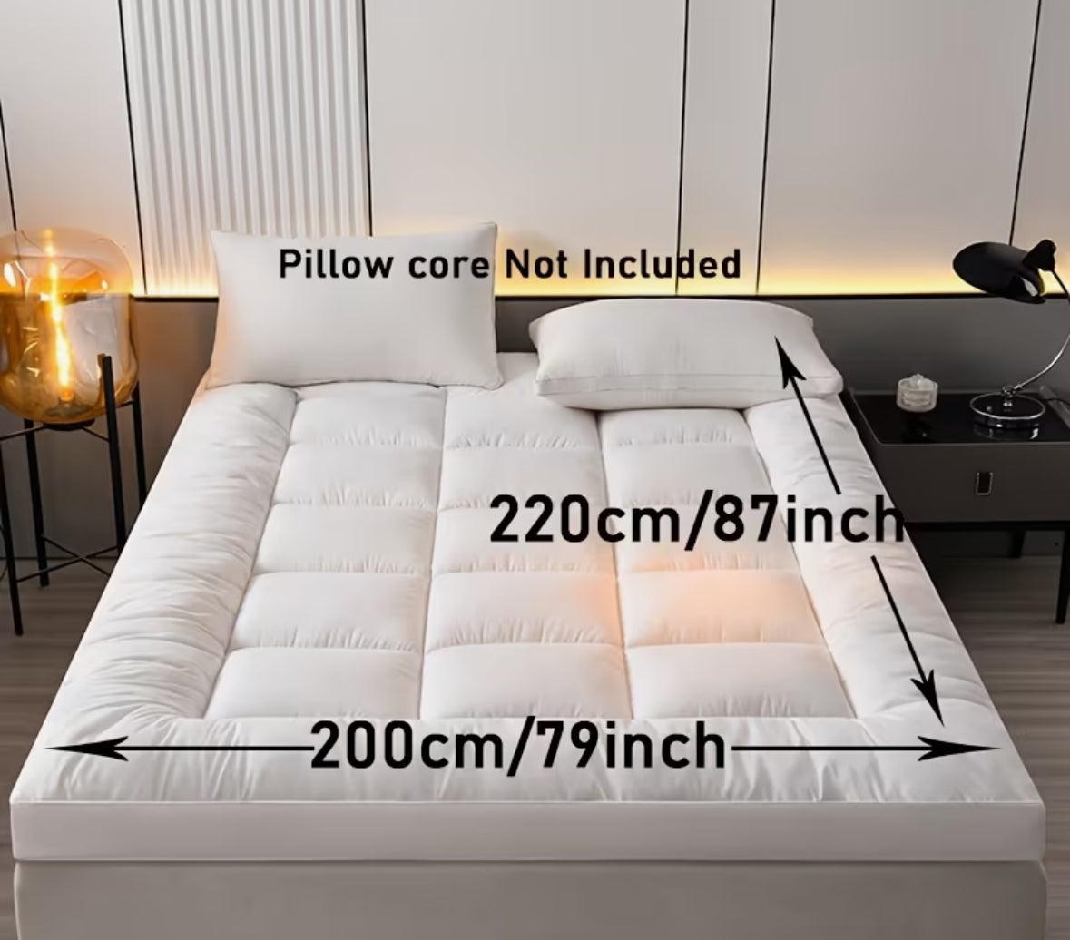 1 Soft Gray Mattress, Plush & Breathable