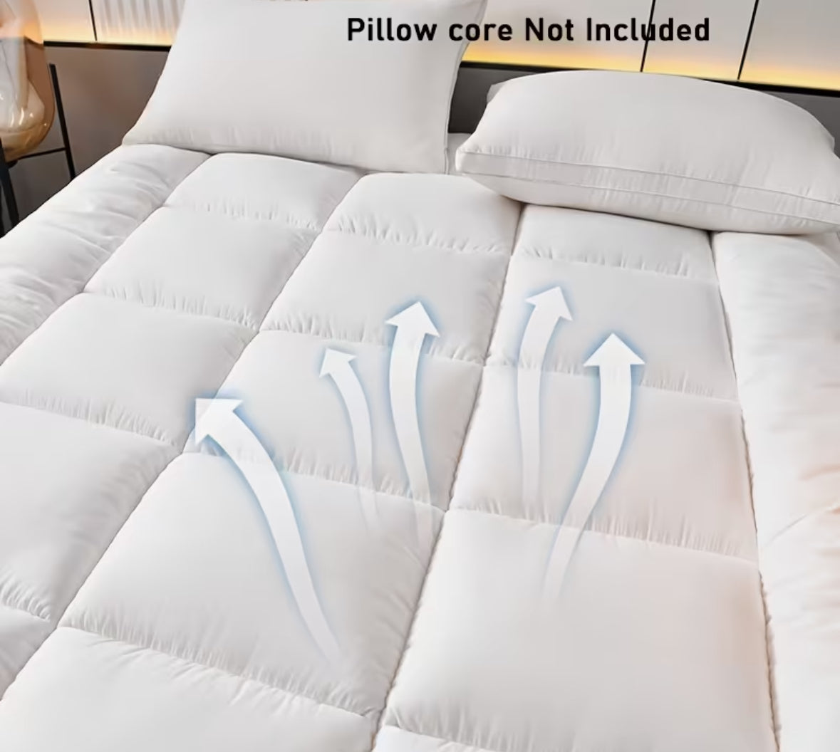1 Soft Gray Mattress, Plush & Breathable