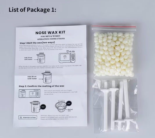 1 Set, Portable Nose Wax Kit Nail