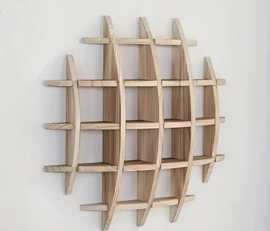 Vintage Wooden Wall Shelf,