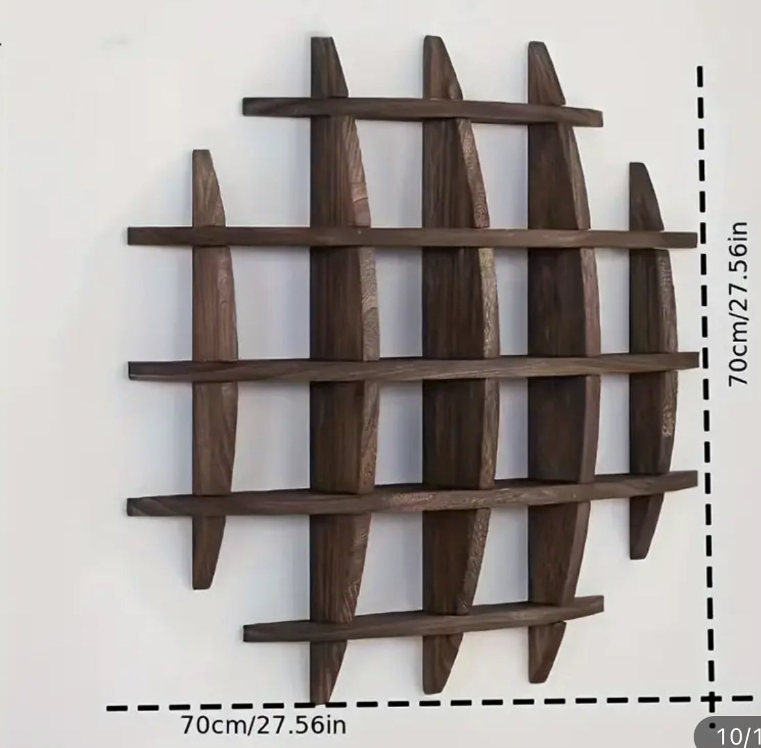 Vintage Wooden Wall Shelf,