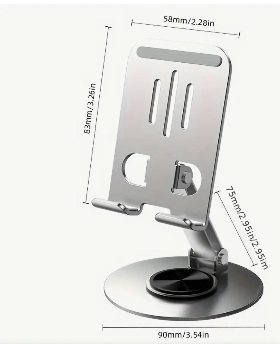 Adjustable Mobile Phone Holder for Desktop