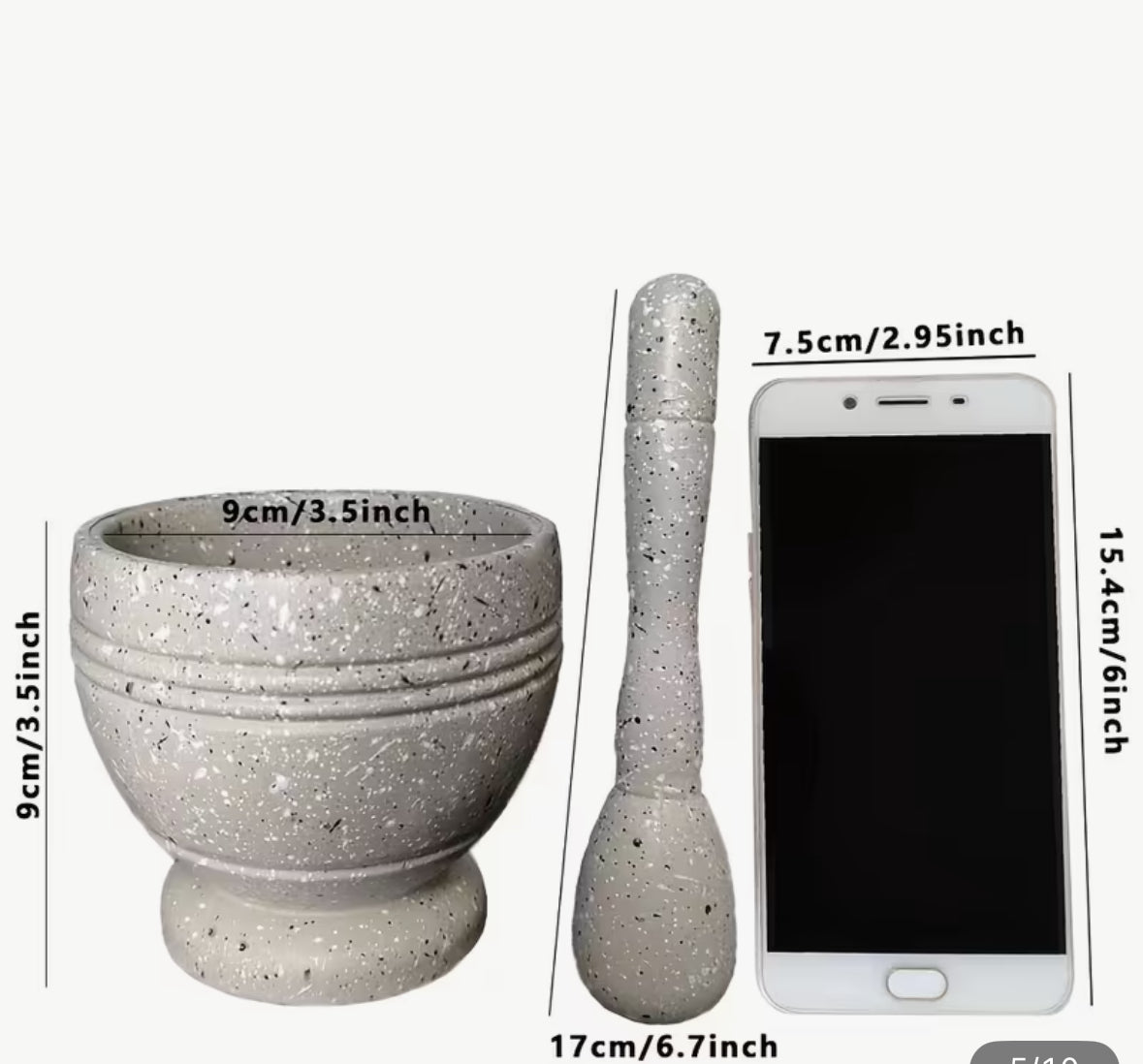1 Set, Grinding Bowls