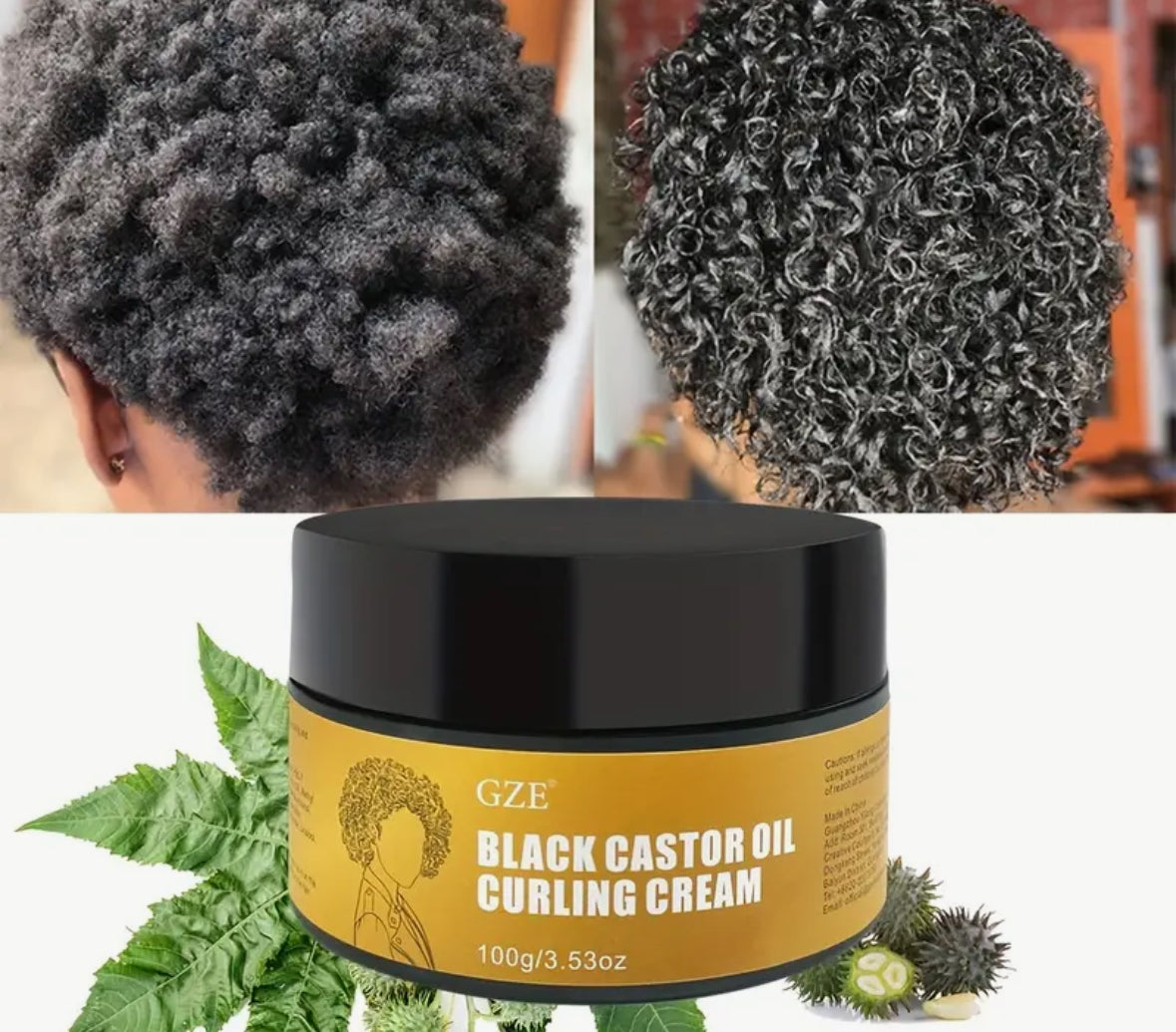 100g Black Castor Oil Curling Cream