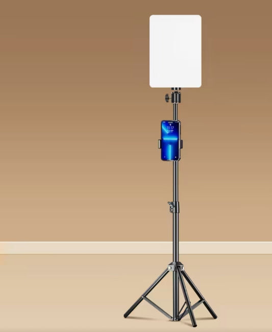 10-Inch LED Ring Light And Phone Holder
