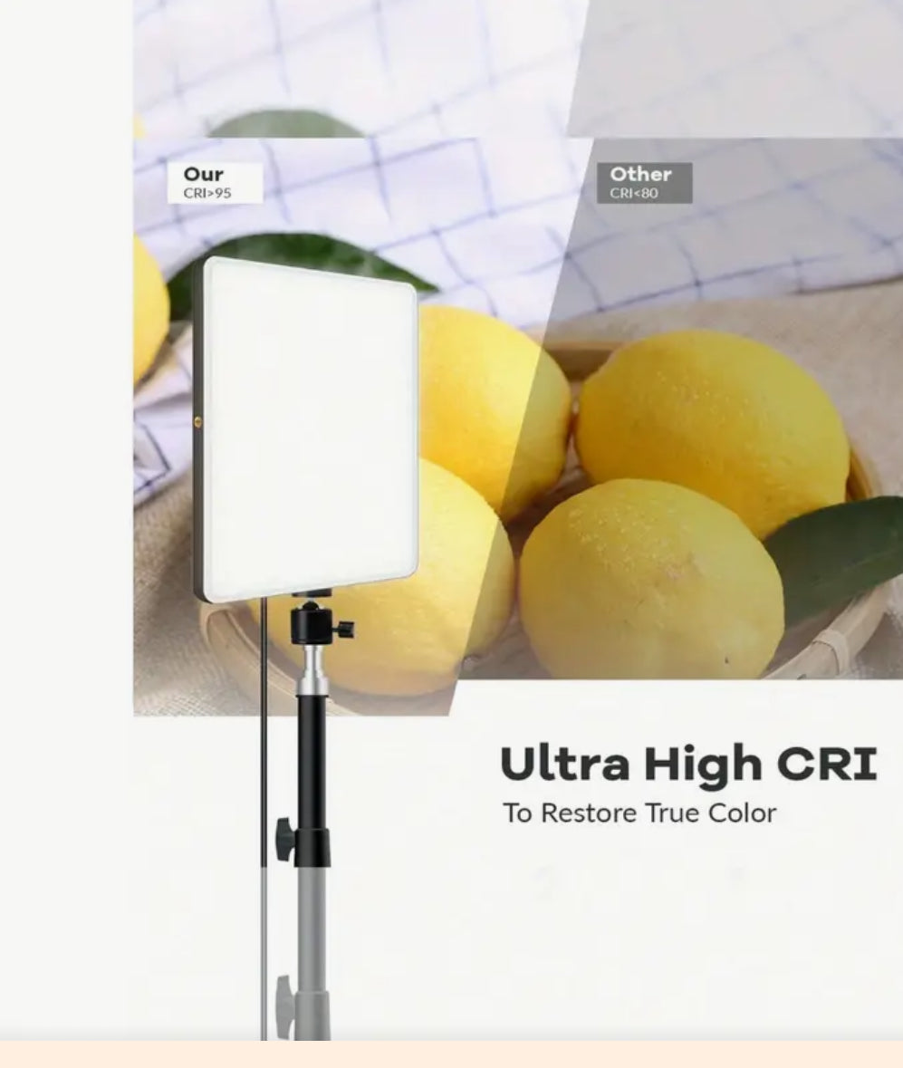 10-Inch LED Ring Light And Phone Holder