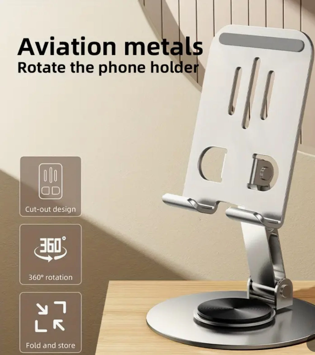 Adjustable Mobile Phone Holder for Desktop