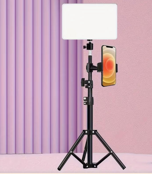 10-Inch LED Ring Light And Phone Holder