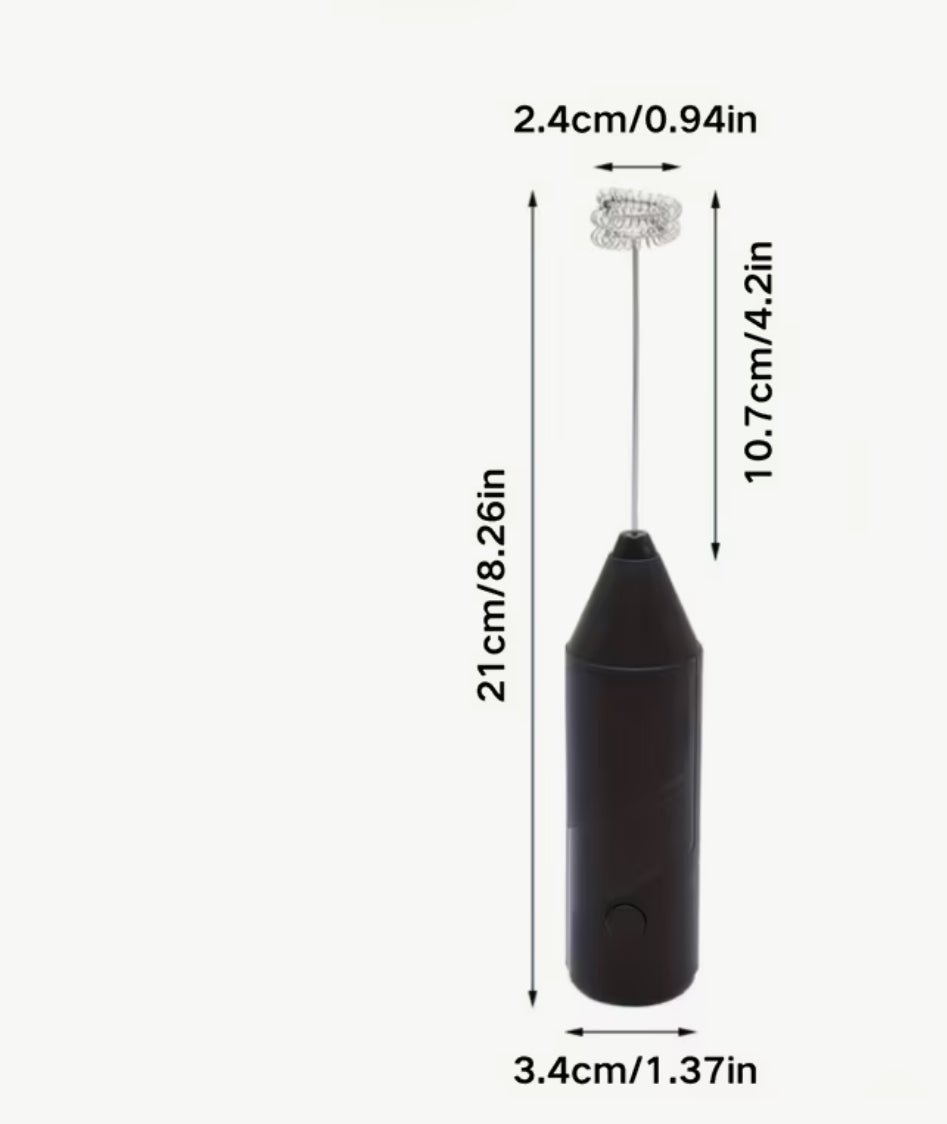1-Pack Handheld Electric Mixer, Egg Beater, Milk Frother, Coffee, Latte
